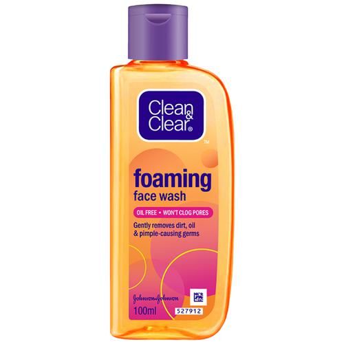 CLEAN & CLEAR FOAMING FACE WASH